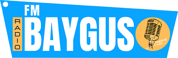 Logotipo blanco Radio Baygus
